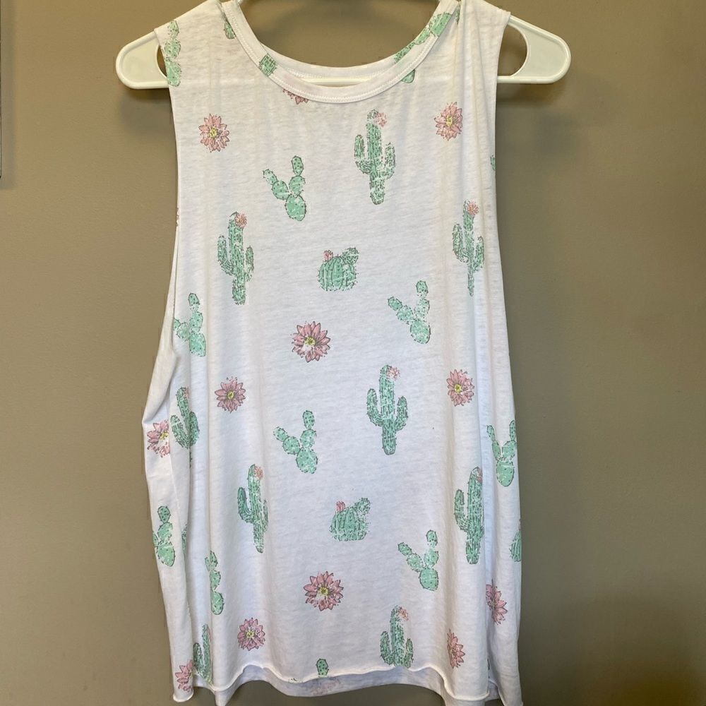 Women’s I.O.C. By Icons Large Cactus Muscle Tank